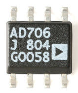 ±18V 8 Pin SOIC N T/R AD706JRZ-REEL ADI Op Amp, Penguat Daya Rendah Ganda