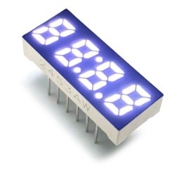 4 Digit Electronic Digital Display Board, 0.25 Inch 7 Segmen Led Display Untuk Timer